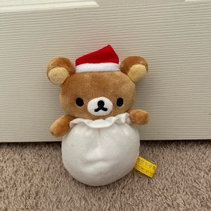 Rilakkuma Holiday Santa plush